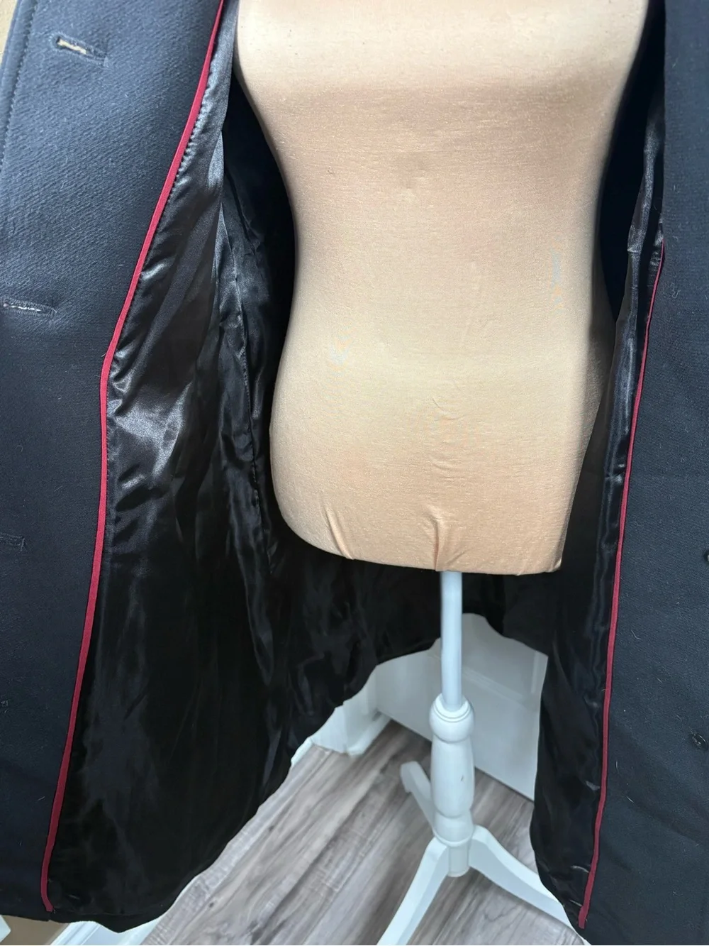 J.Crew Classic lady day coat in Italian double cloth wool with Thinsulate Size 6